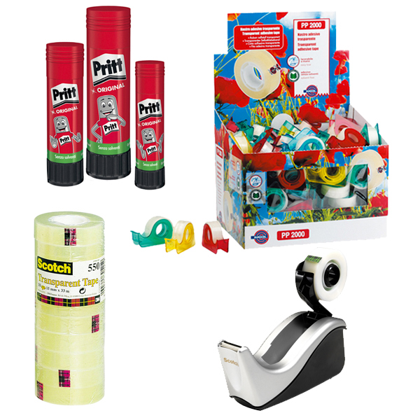 COLLE-NASTRI ADESIVI